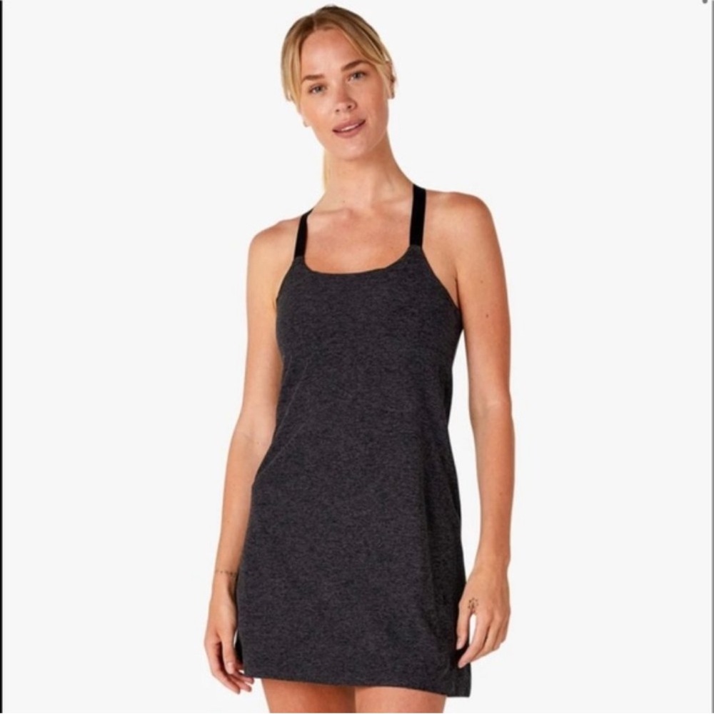 Beyond Yoga Gray Spacedye Move It Dress - Picture 2 of 12